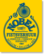 Nobel Fietsverhuur Logo
